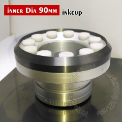 環保型移印油盅杯MAX?100MM 鋁白色 配耐磨鎢鋼環